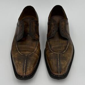 Vintage Y2K Sutor Mantellassi Norvegese Split Toe Derby Dress Shoes 10.5 44.5